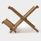 УЦЕНКА Сушилка для посуды «Бамбуковый лес» 43×38 см, 2 яруса - Фото 5