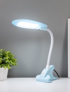 Лампа настольная 16432/1BL, 16хLED, голубой, 8.8×11×46.5 см - Фото 2