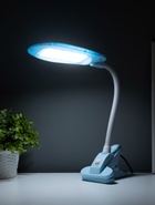 Лампа настольная 16432/1BL, 16хLED, голубой, 8.8×11×46.5 см - Фото 3