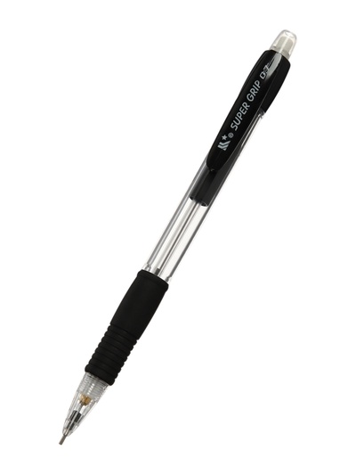 Карандаш механический, с резиновым держателем чёрным, 0.7 мм