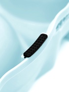 Миска двойная «Кисы», 28×16.3×7.3 см, на пластиковом основании, металл, голубая - фото 809616658