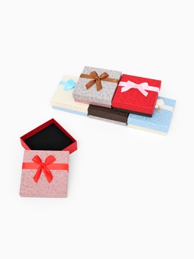 Набор коробочек подарочных 6 шт. под набор «Структура», 9×9 см, цвет МИКС  (артикул 10970803)  большой выбор товаров оптом и в розницу по низким ценам с доставкой