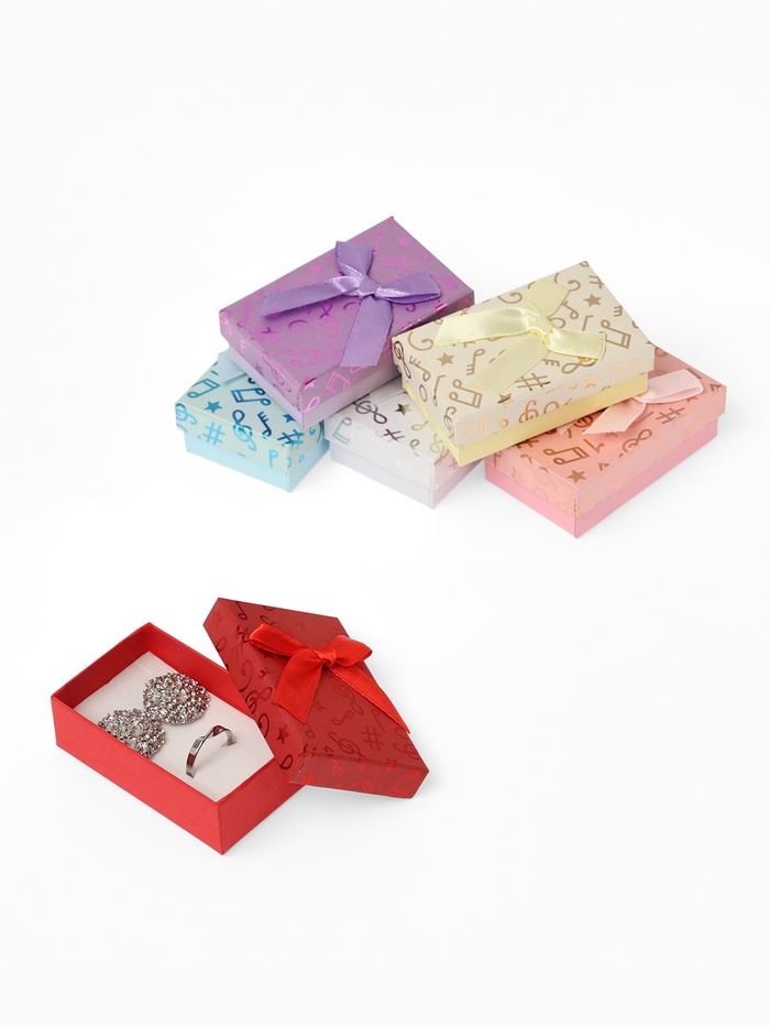 Набор коробочек подарочных 6 шт. под набор «Музыка», 5×8 см, цвет МИКС