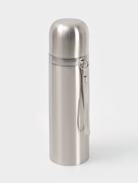 Термос гильза Мастер К, 500 мл, с кружкой, с помпой, сохраняет тепло 10 ч, нержавеющая сталь, серый  (артикул 10974826)  большой выбор товаров оптом и в розницу по низким ценам с доставкой