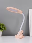 Лампа настольная 16432/1, 16хLED, 8.8×11×46.5 см, персиковая - Фото 1