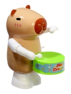 Заводная игрушка «Капибара с барабаном» - фото 122966411