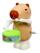 Заводная игрушка «Капибара с барабаном» - фото 122966412