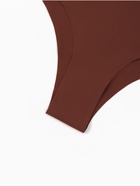 Трусы женские бикини бесшовные MINAKU, набор 3 шт., размер 40 (XS), цвет коричневый, чёрный, бежевый - Фото 10