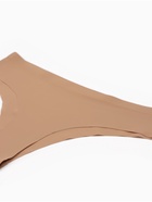 Трусы женские бикини бесшовные MINAKU, набор 3 шт., размер 44 (M), цвет коричневый, чёрный, бежевый - Фото 6