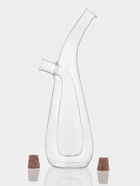 УЦЕНКА Бутыль для соусов и масла 2 в 1 «Фьюжн. Эстет», 280/75 мл, 8×6.5×24 см, стекло, прозрачная - Фото 3