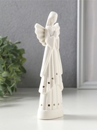 Фигурка керамика «Девушка-ангел в мантии», белый, 5.4×3.4×17.7 см  (артикул 10933427)  большой выбор товаров оптом и в розницу по низким ценам с доставкой