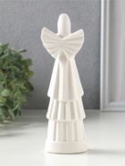 Фигурка керамика «Девушка-ангел в мантии», белый, 5.4×3.4×17.7 см  (артикул 10933427)  большой выбор товаров оптом и в розницу по низким ценам с доставкой