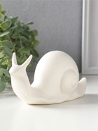 Фигурка светящаяся керамика «Улитка», белый, 3×LR44, 15×5.7×7.5 см - Фото 2