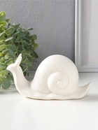 Фигурка светящаяся керамика «Улитка», белый, 3×LR44, 15×5.7×7.5 см  (артикул 10933428)  большой выбор товаров оптом и в розницу по низким ценам с доставкой