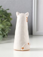 Фигурка керамика «Полосатый котик, хвост рогаликом», 4.7×4.7×10.1 см  (артикул 10933899)  большой выбор товаров оптом и в розницу по низким ценам с доставкой