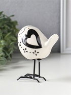 Фигурка керамика «Птенчик с крыльями-сердечками», 9.2×6.3×10.3 см  (артикул 10933911)  большой выбор товаров оптом и в розницу по низким ценам с доставкой