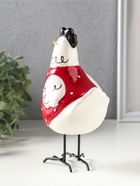 Фигурка керамика «Курочка красная в белый горошек», 9.7×8.2×17.4 см  (артикул 10933914)  большой выбор товаров оптом и в розницу по низким ценам с доставкой