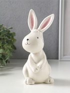 Фигурка керамика «Серый зайчик», 8.9×7.7×17.2 см  (артикул 10933915)  большой выбор товаров оптом и в розницу по низким ценам с доставкой