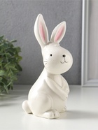 Фигурка керамика «Серый зайчик», 8.9×7.7×17.2 см  (артикул 10933915)  большой выбор товаров оптом и в розницу по низким ценам с доставкой