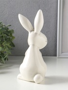 Фигурка керамика «Серый зайчик», 8.9×7.7×17.2 см  (артикул 10933915)  большой выбор товаров оптом и в розницу по низким ценам с доставкой