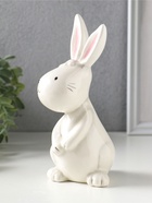 Фигурка керамика «Серый зайчик», 8.9×7.7×17.2 см  (артикул 10933915)  большой выбор товаров оптом и в розницу по низким ценам с доставкой