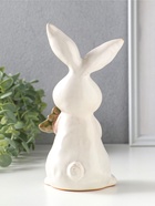 Фигурка керамика «Зайчик с оранжевой морковкой», 9.7×8.5×18.7 см  (артикул 10933918)  большой выбор товаров оптом и в розницу по низким ценам с доставкой
