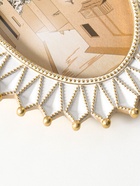 Фоторамка для фото 10×15 см «Пики», полистоун, белая с золотом, 17×2.3×21.9 см  (артикул 10959376)  большой выбор товаров оптом и в розницу по низким ценам с доставкой