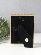 Фоторамка для фото 10×15 см «Коса», полистоун под золото, 14.8×2×20 см  (артикул 10959381)  большой выбор товаров оптом и в розницу по низким ценам с доставкой