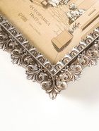 Фоторамка для фото 10×15 см «Орнамент из геральдических лилий», полистоун, 15.2×2.8×20.1 см  (артикул 10959383)  большой выбор товаров оптом и в розницу по низким ценам с доставкой