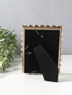 Фоторамка для фото 10×15 см «Орнамент из геральдических лилий», полистоун, 15.2×2.8×20.1 см  (артикул 10959383)  большой выбор товаров оптом и в розницу по низким ценам с доставкой