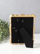 Фоторамка для фото 10×15 см «Кружево», полистоун, белая с золотом, 17.5×2×22 см  (артикул 10959384)  большой выбор товаров оптом и в розницу по низким ценам с доставкой