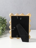 Фоторамка для фото 10×15 см «Орнамент волна», полистоун, белая с золотом, 15.9×2.2×20.9 см  (артикул 10959386)  большой выбор товаров оптом и в розницу по низким ценам с доставкой