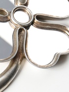 Панно настенное полистоун «Зеркальный клевер», под серебро, 19×2.5×26 см - Фото 3