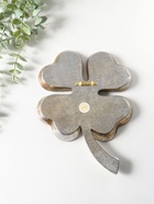 Панно настенное полистоун «Зеркальный клевер», под серебро, 19×2.5×26 см - Фото 4