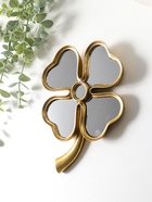 Панно настенное полистоун «Зеркальный клевер», под золото, 15.5×2.2×21 см - Фото 2