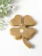 Панно настенное полистоун «Зеркальный клевер», под золото, 15.5×2.2×21 см  (артикул 10959392)  большой выбор товаров оптом и в розницу по низким ценам с доставкой