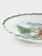 УЦЕНКА Блюдо сервировочное с бортиком «Зверьки в лесу» 25 см - Фото 4