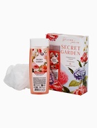 УЦЕНКА Набор SECRET GARDEN, гель для душа, 250 мл и мочалка для тела 11014042