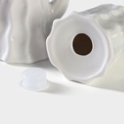 УЦЕНКА Набор для специй BellaTenero «Кактусы», солонка 75 мл, перечница 75 мл, на бамбуковой подставке, фарфор, белый - Фото 6