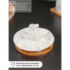 УЦЕНКА Подставка для яиц 6 ячеек "Bella Tenero. Зайка" 16,5х9,5 см - Фото 3