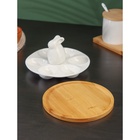 УЦЕНКА Подставка для яиц 6 ячеек "Bella Tenero. Зайка" 16,5х9,5 см - Фото 4