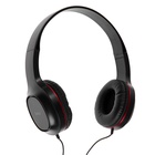 УЦЕНКА Комплект наушников Hoco W24, проводные, накладные + вакуумные, проводные, красные - Фото 3