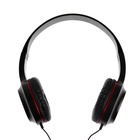 УЦЕНКА Комплект наушников Hoco W24, проводные, накладные + вакуумные, проводные, красные - Фото 4