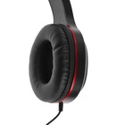 УЦЕНКА Комплект наушников Hoco W24, проводные, накладные + вакуумные, проводные, красные - Фото 6