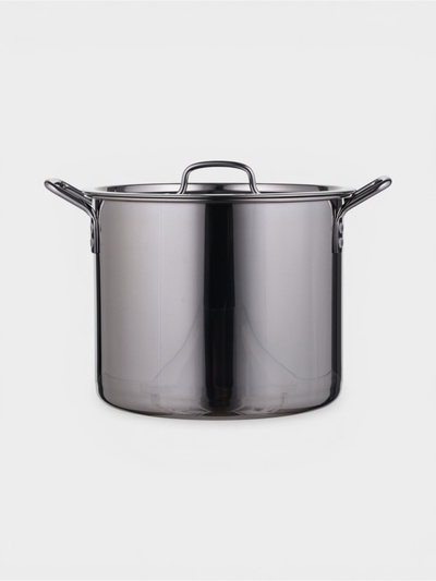 УЦЕНКА Кастрюля 15 л «Общепит» d=30 см h=24.5 см Сварной. Клепанные ручки