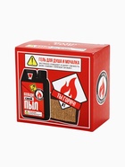 УЦЕНКА Подарочный набор «Охлади свой пыл», гель для душа во флаконе канистры 300 мл и мочалка для тела, аромат мужского парфюма, HARD LINE - Фото 3