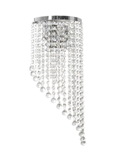 Бра G22001/2, 2×40 Вт, E27, 40×20×12 см, хромированное