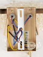 Бра G22001/2, 2×40 Вт, E27, 40×20×12 см, золотистое - Фото 11