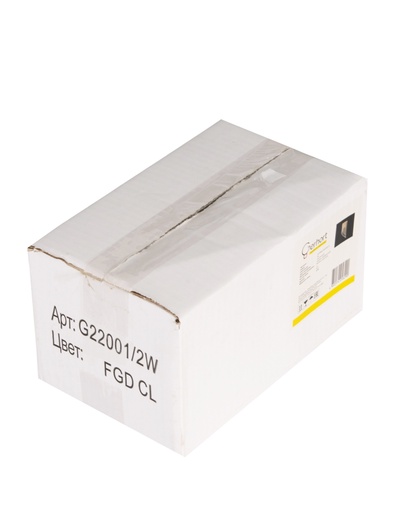 Бра G22001/2, 2×40 Вт, E27, 40×20×12 см, золотистое