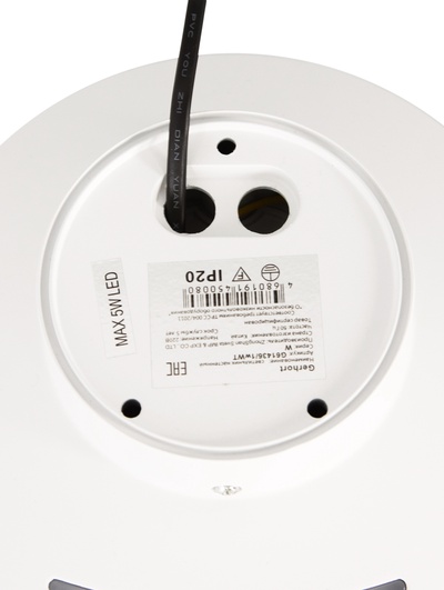 Бра LED G61436/1, 5 Вт, 3000К, 20×20×7 см, белое